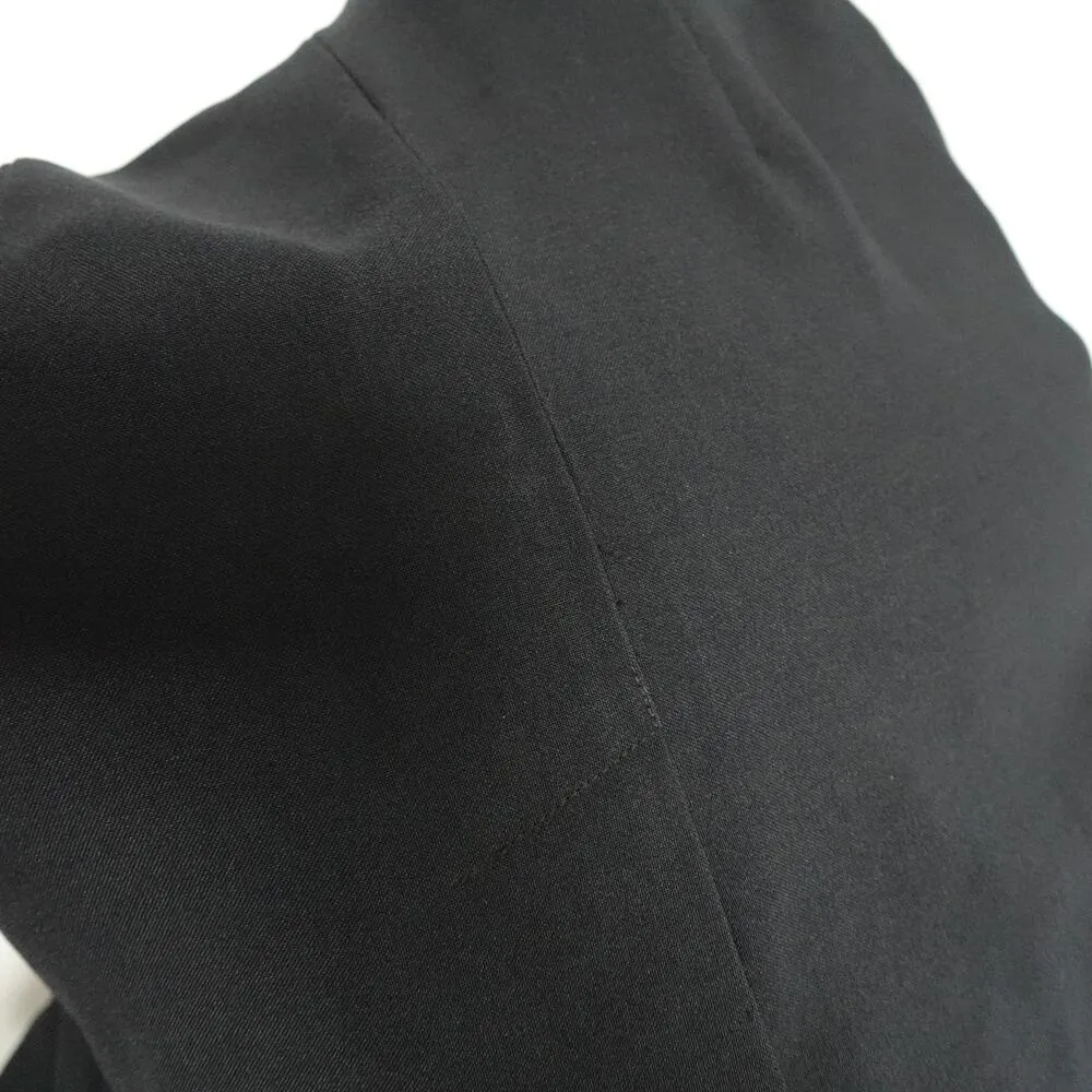 Vintage Estee Lauder Black 3/4 Sleeve Uniform Sheath Dress 60s 70s Size 2 USA - Image 6