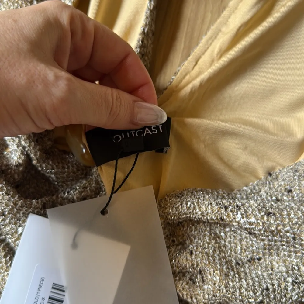 mini gold dresses ZITA MINI DRESS