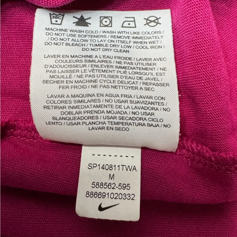 Nike Dri fit Run Women’s Medium V-neck Athletic Short Sleeve T-shirt - Image 7