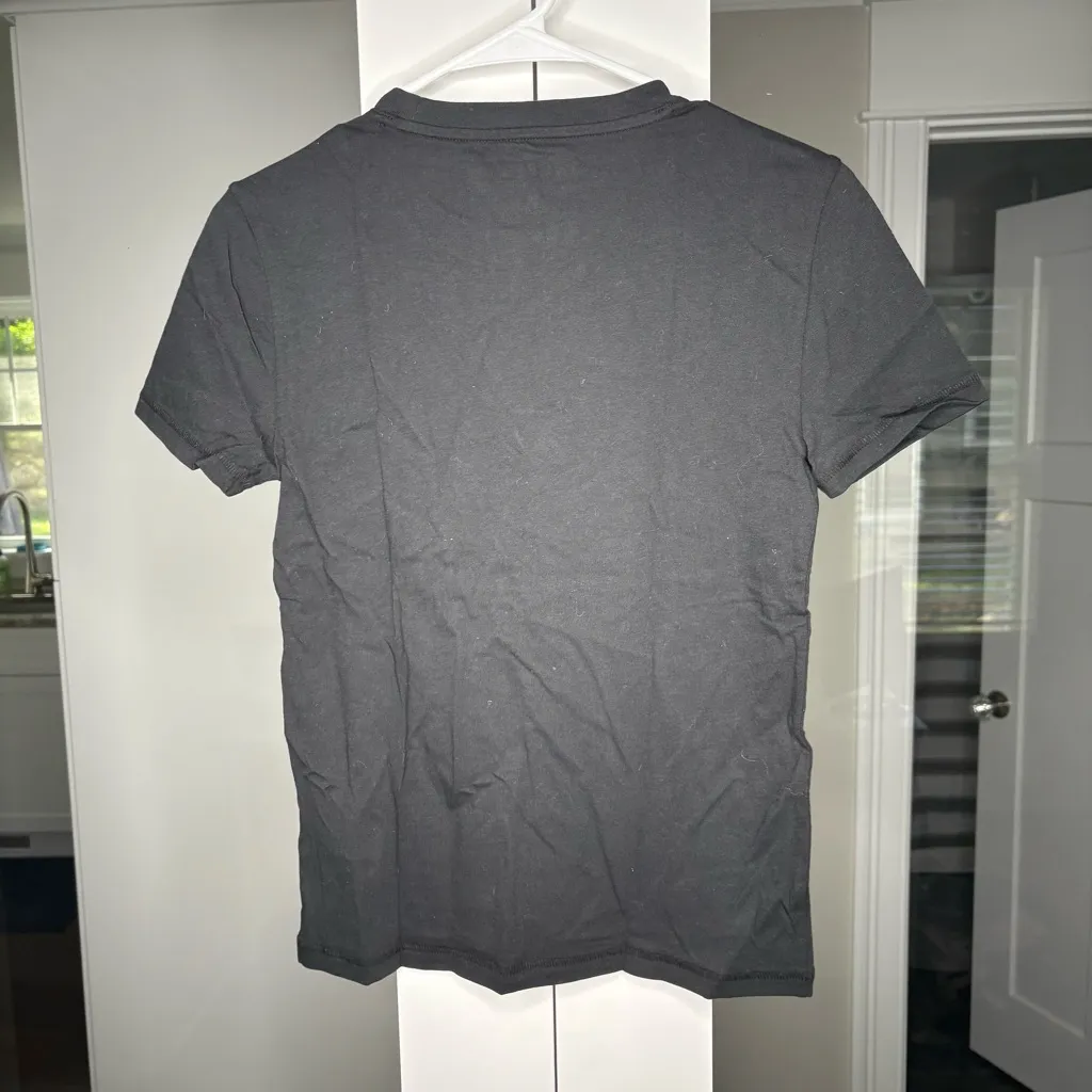 NWT J. Crew Vintage Jersey Classic-fit Crewneck T-shirt Short Sleeve Black - Image 3