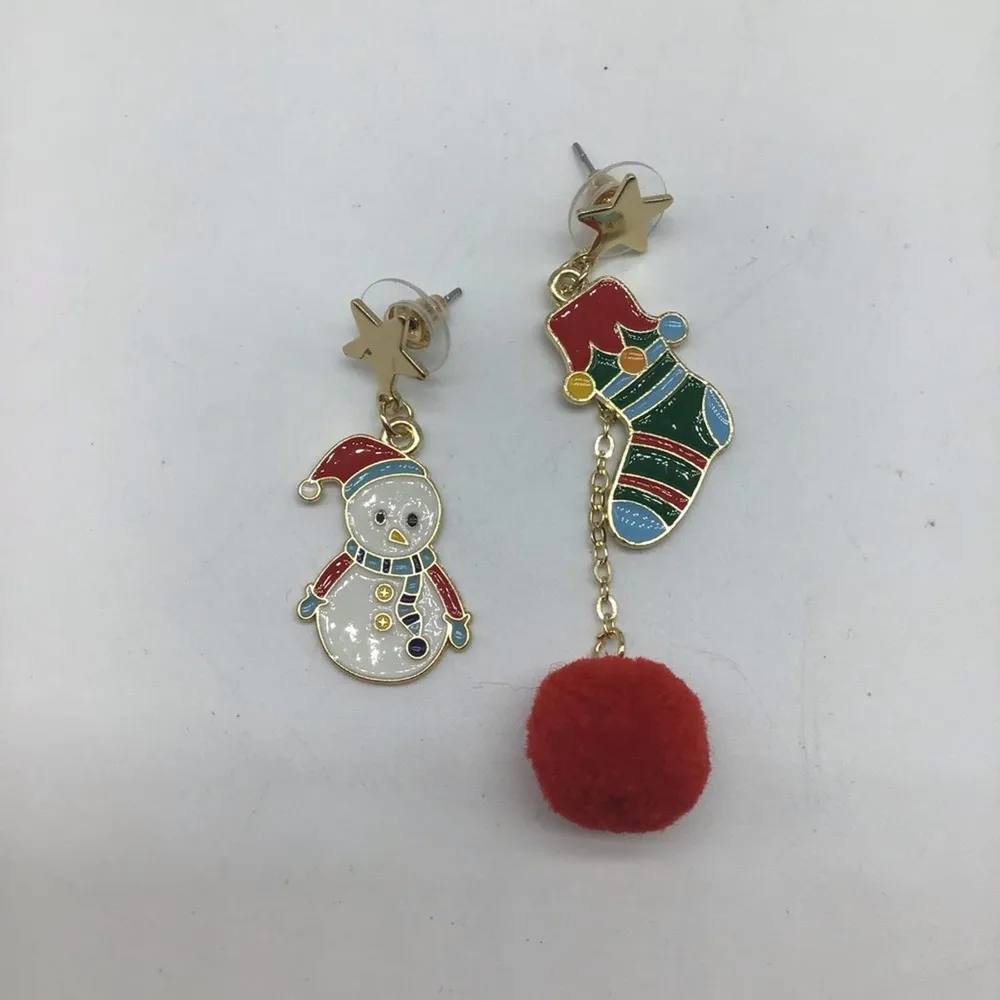 New Christmas snowman&stocking fashion earrings - Image 13