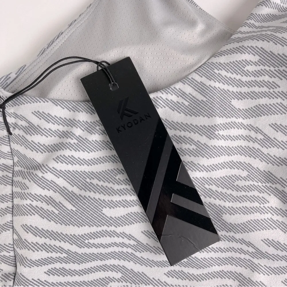 Kyodan Printed Jersey Bra Top M - Image 5