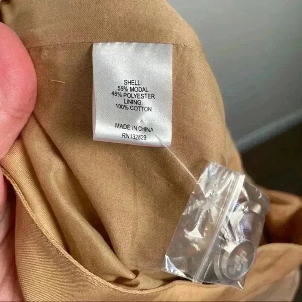 L'Academie The Danette Bronze Button Fly Belted‎ High Rise Trouser Pants - Image 9