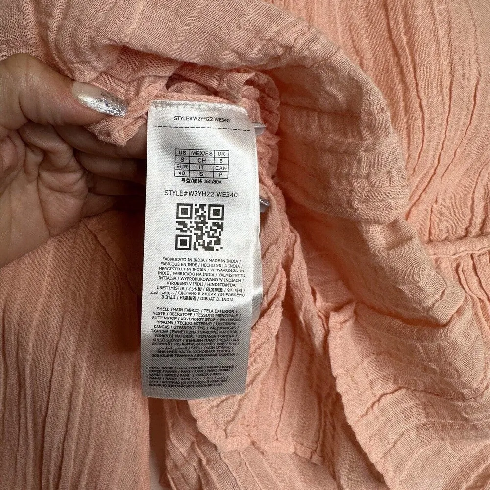 NWT Guess Lensie Beach Set Women's Pink Shorts XS Top S - Image 8