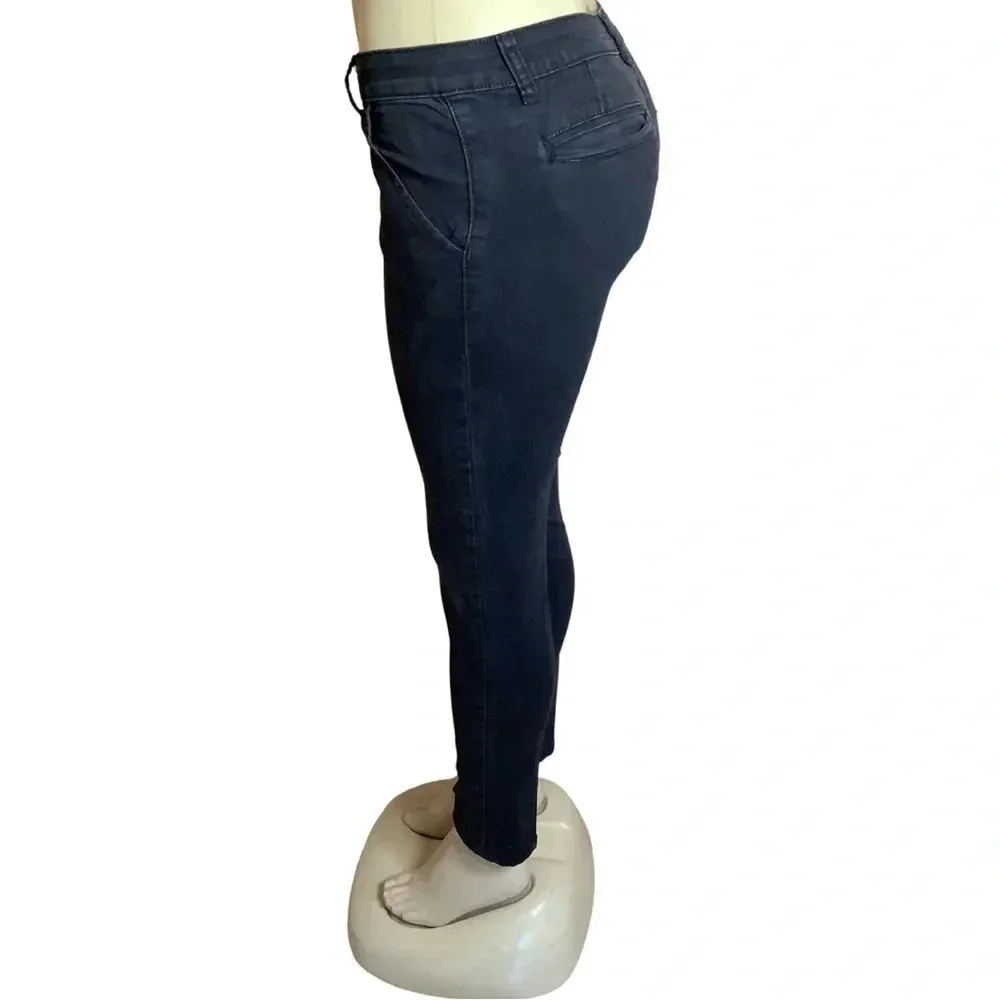 Iris basic  Black Skinny Pants Size 7 (Preowned) - Image 2