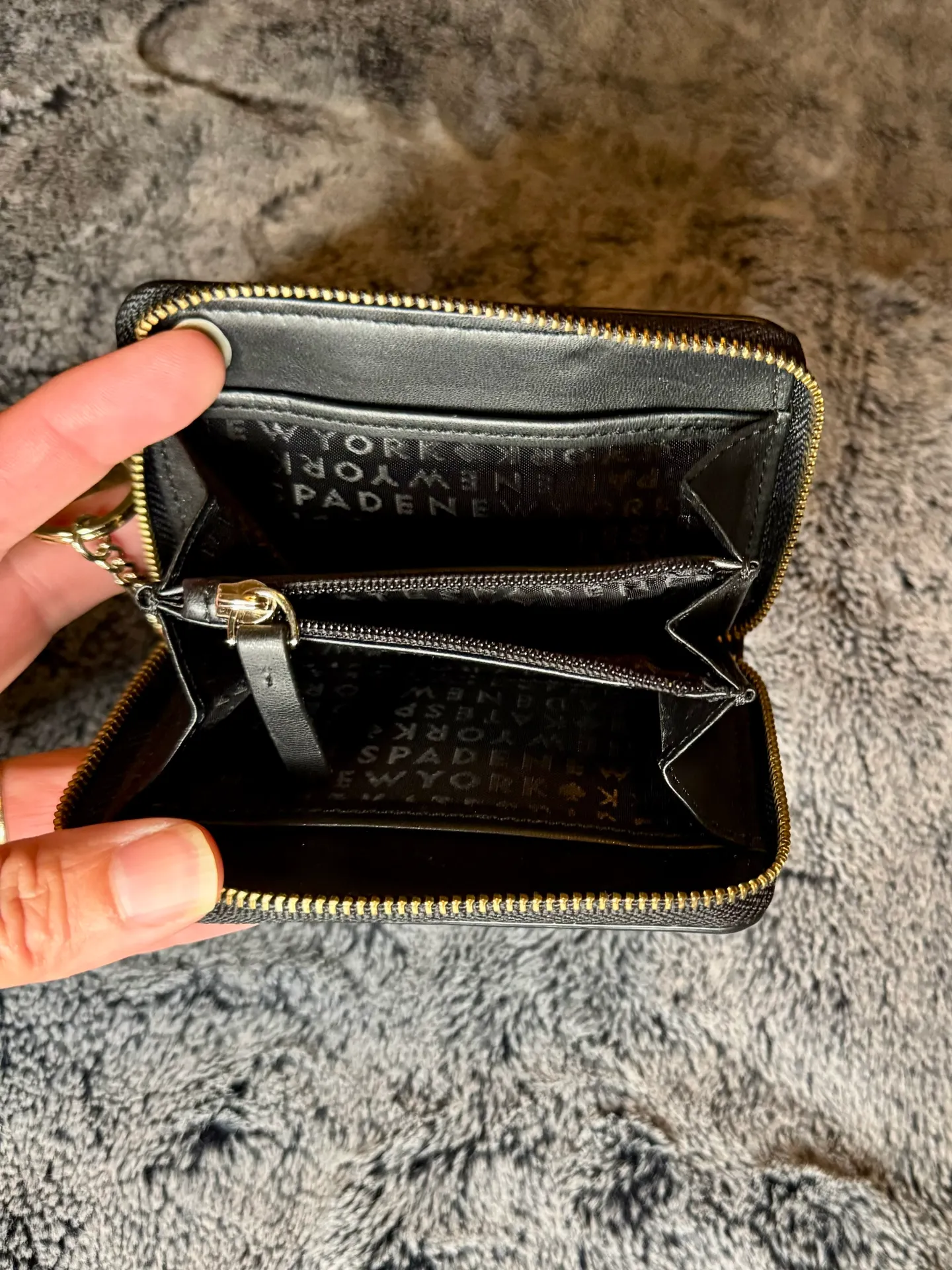 Kate Spade zipped chain wallet - Image 3