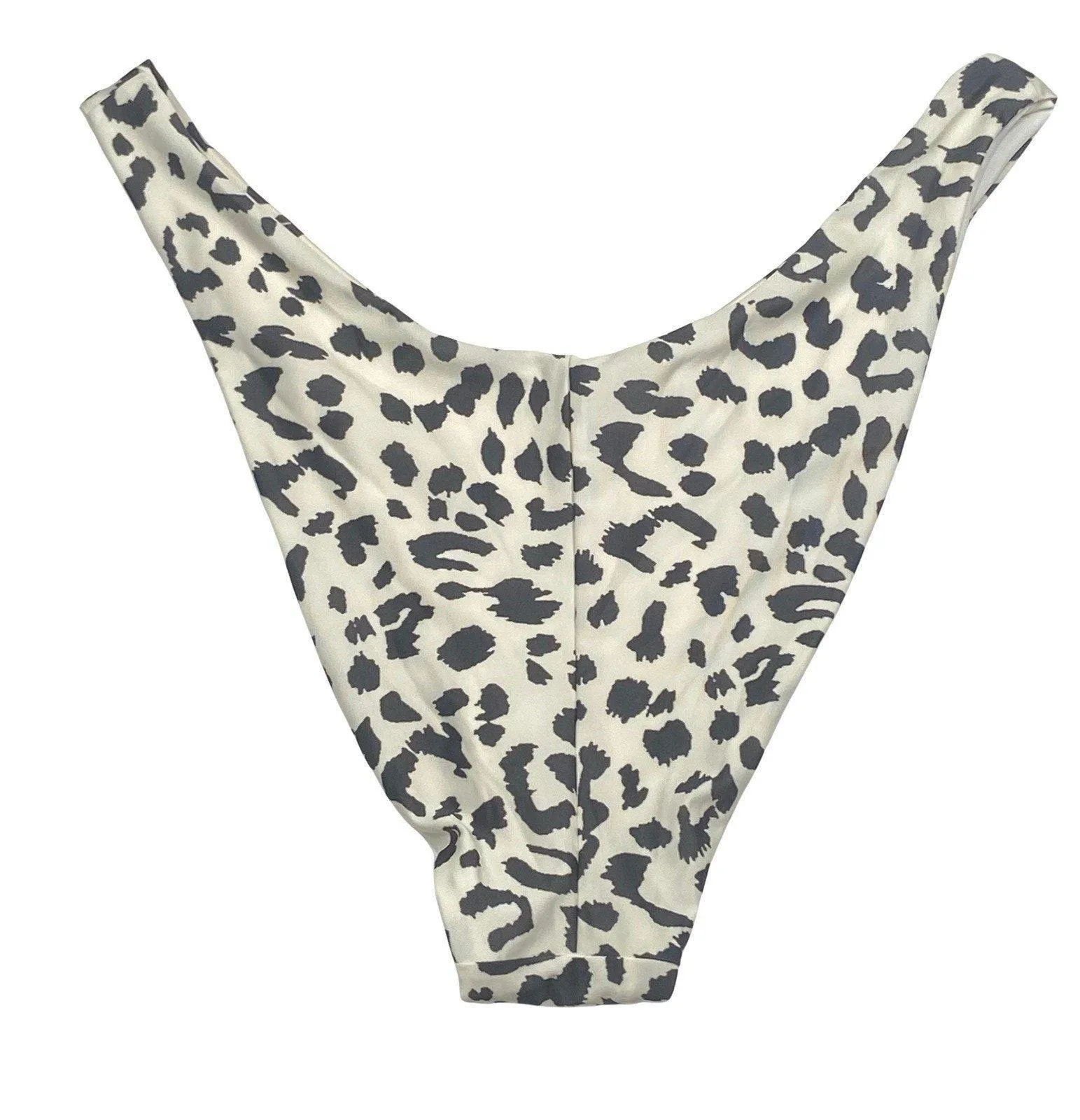 Aerie Bikini Bottoms Womens Size XL Black White Cheekier Leopard Print NWT - Image 2