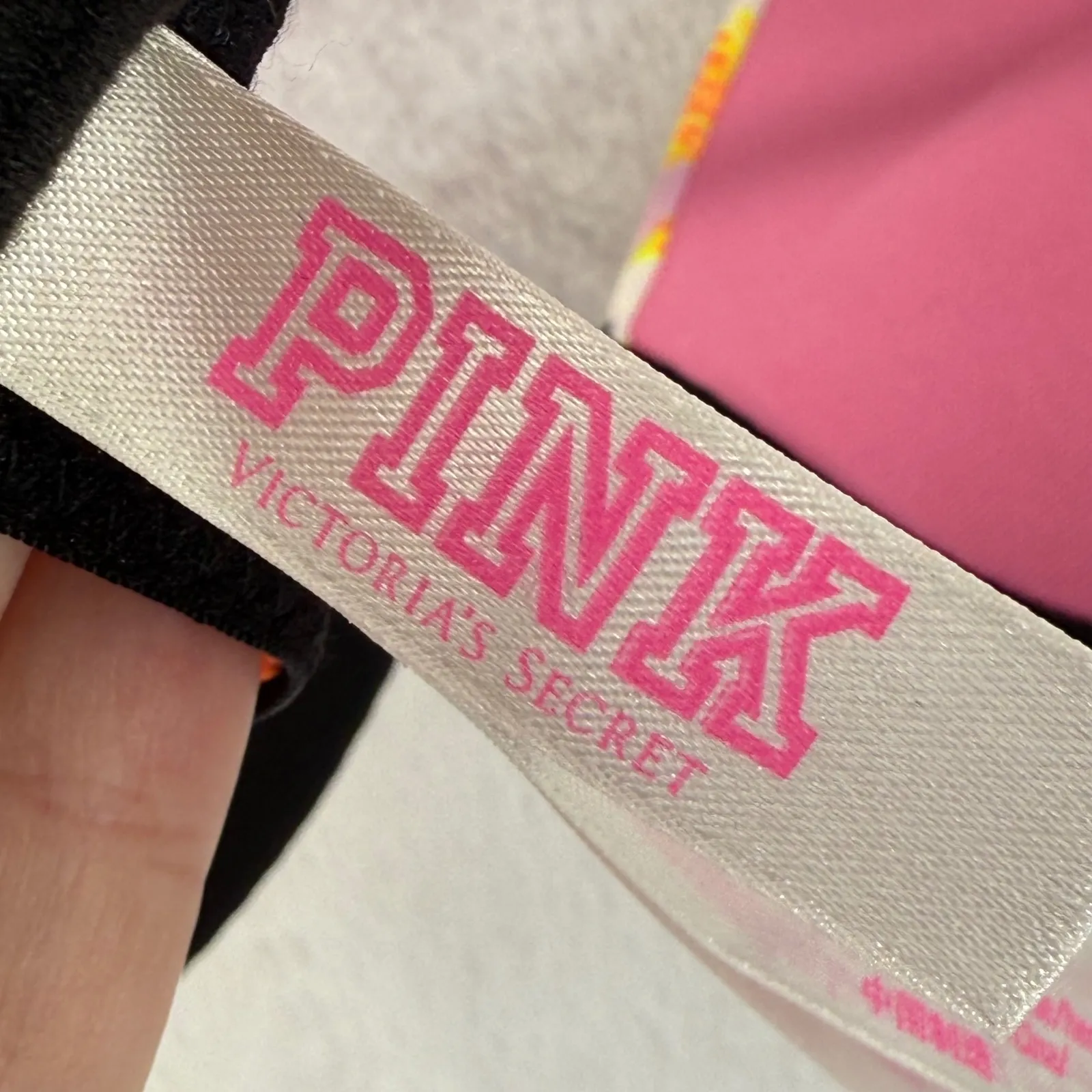 PINK Victoria's Secret Wear Everywhere Super Push-Up‎ Bra 32D Floral Print - Image 4