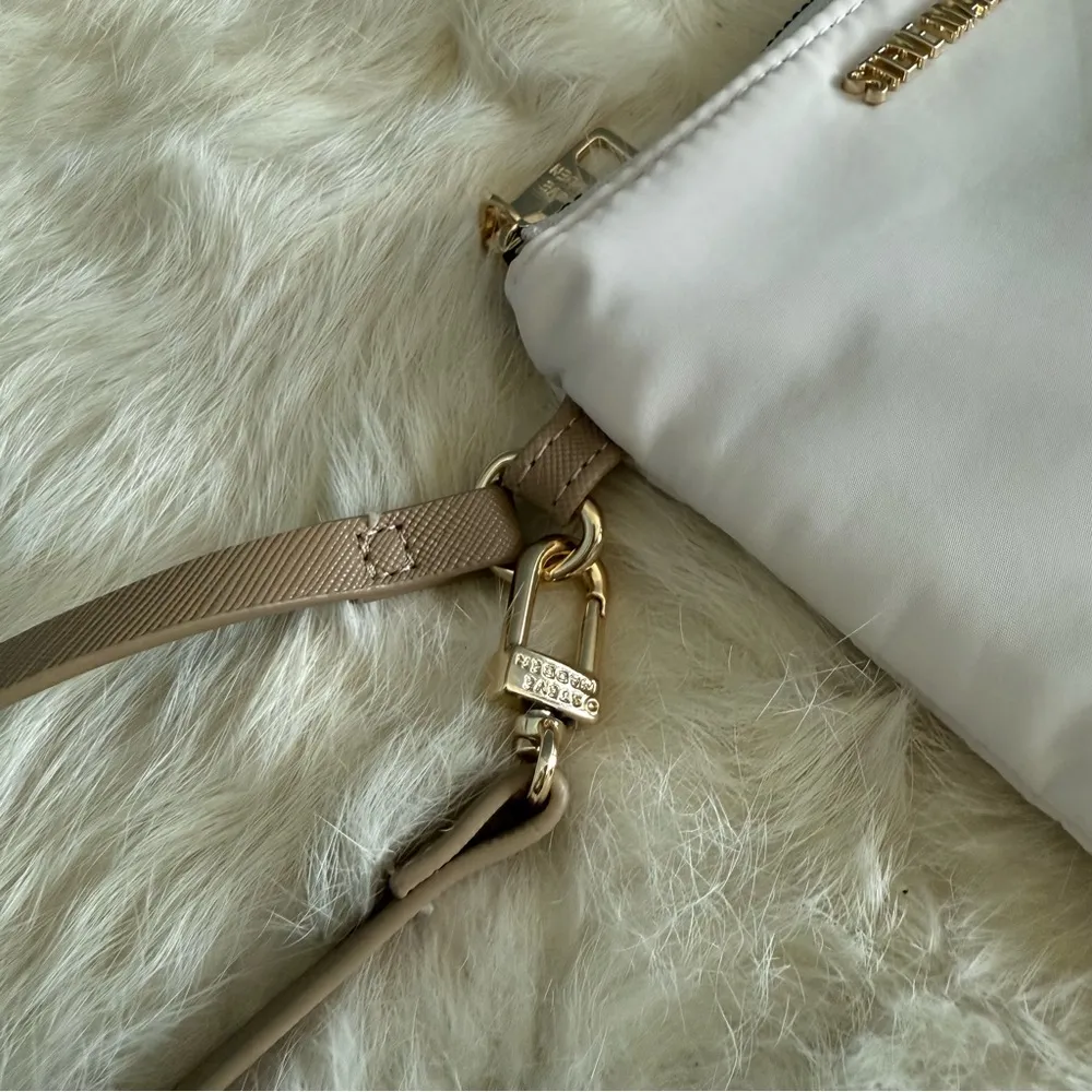 Steve Madden Cream Mini Wristlet - Image 6
