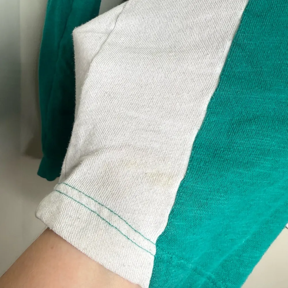 Pink Victoria’s Secret Jersey Top Women’s Size Large 86 On Back Has Flaws - Image 3