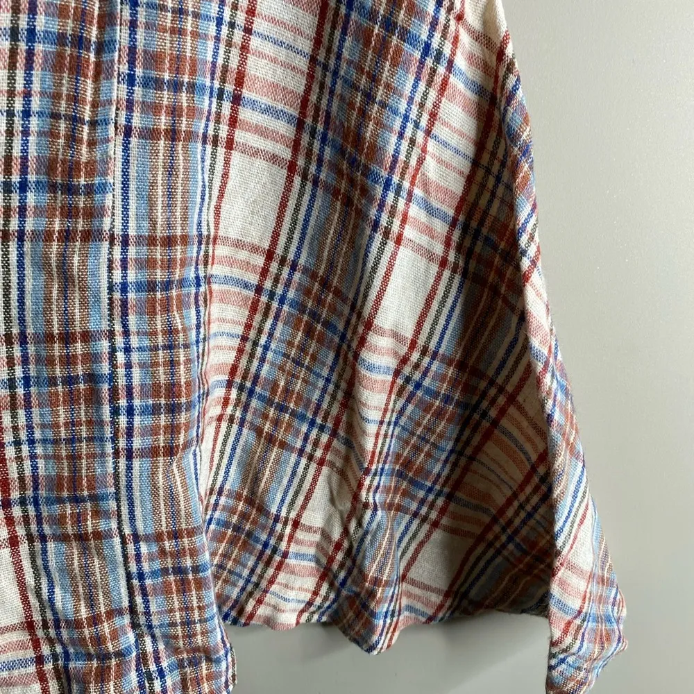 1970s vintage JCPenney Jr Hi A line circle skirt size 12 Red - Image 7