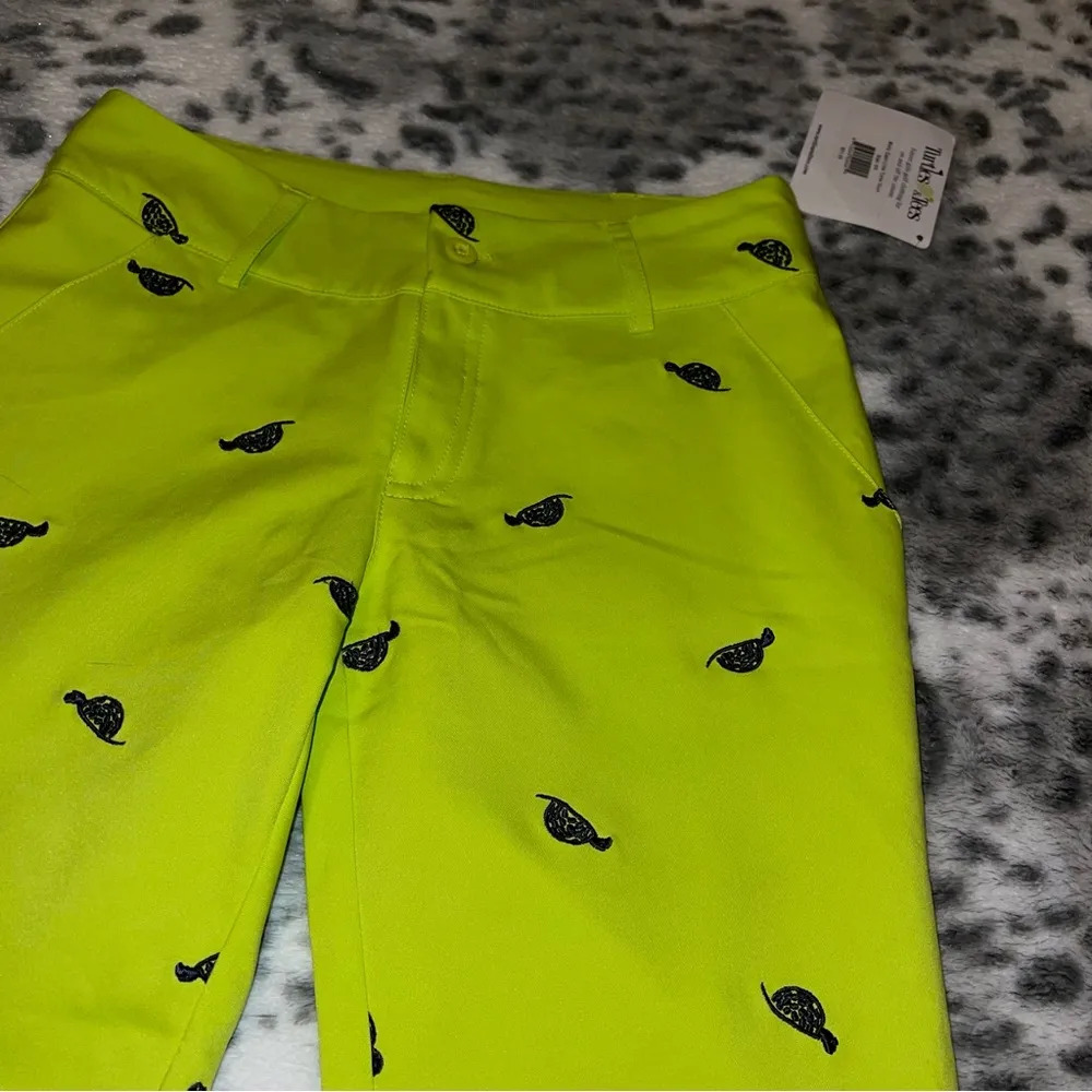 Turtles & Tees Golf Pants Green Size undefined - Image 4