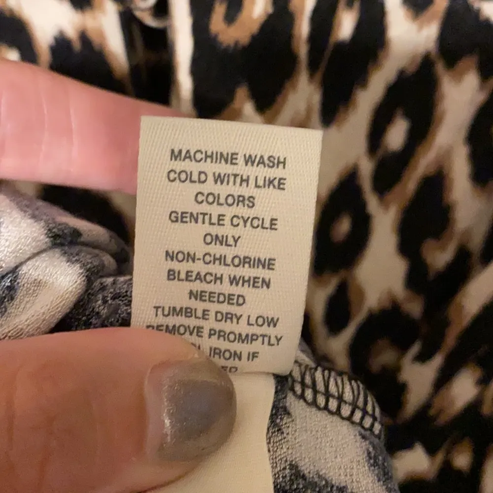 MUDD leopard print ruche tie front swing dress - Image 8