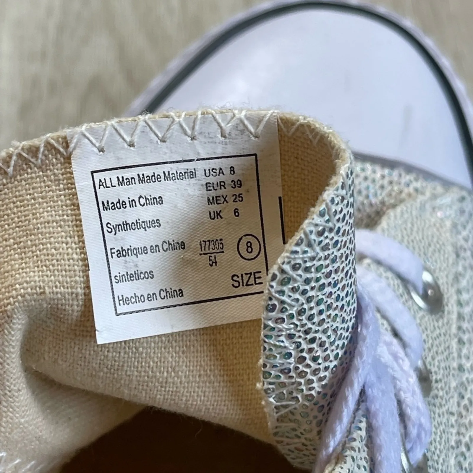 AirWalk MulticCanvas Classic Retro Style LowTop Sneakers‎ Sport Shoes Women's 8 - Image 7