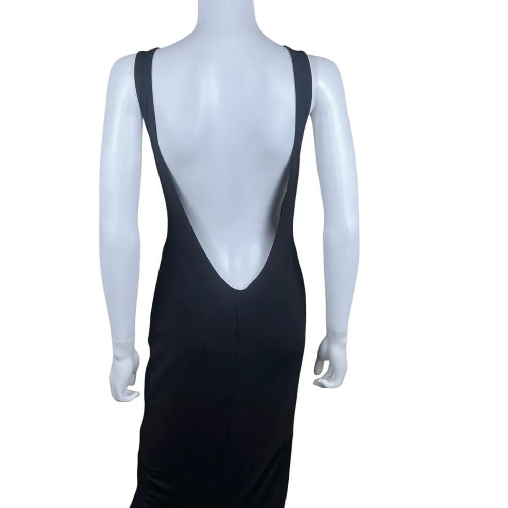 VIVI VICI Sharon Midi Dress Black - Image 9