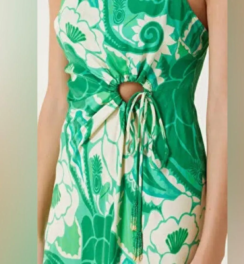 Farm‎ Rio Tropical Vacation Dress Size Small - Image 3