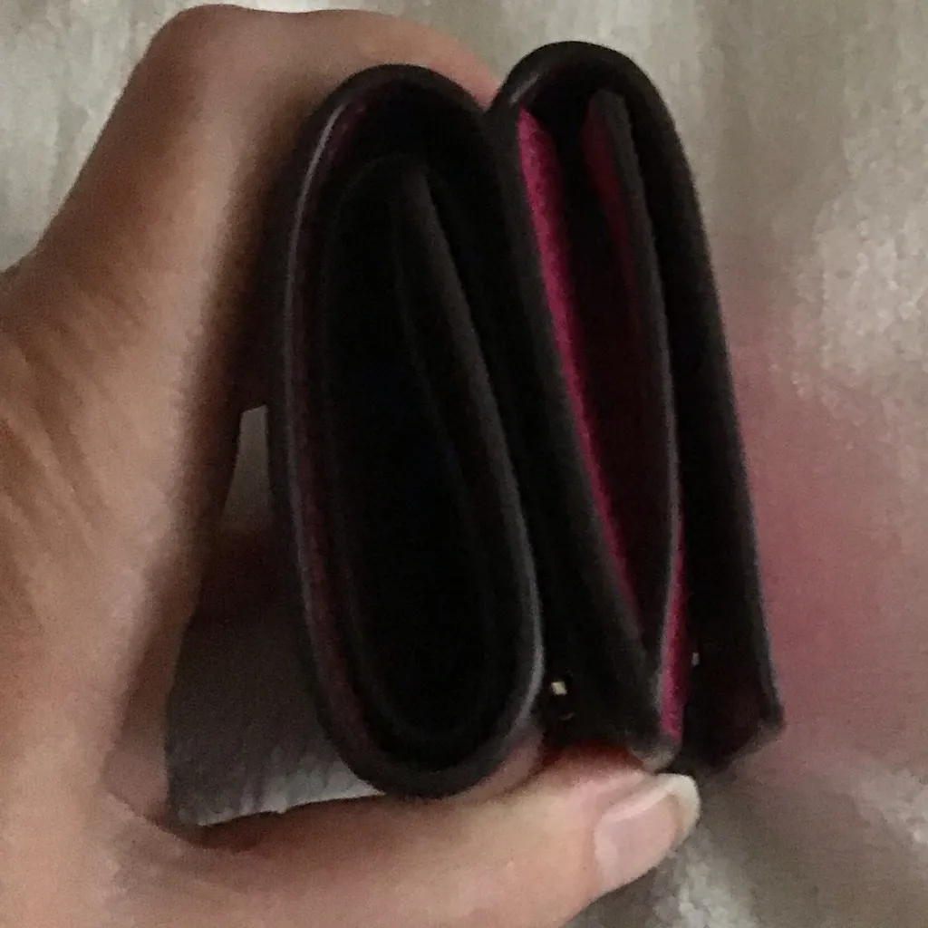 Kate Spade New York Staci Micro Trifold Wallet Colorblock Pink Multi WLR00127 - Image 4