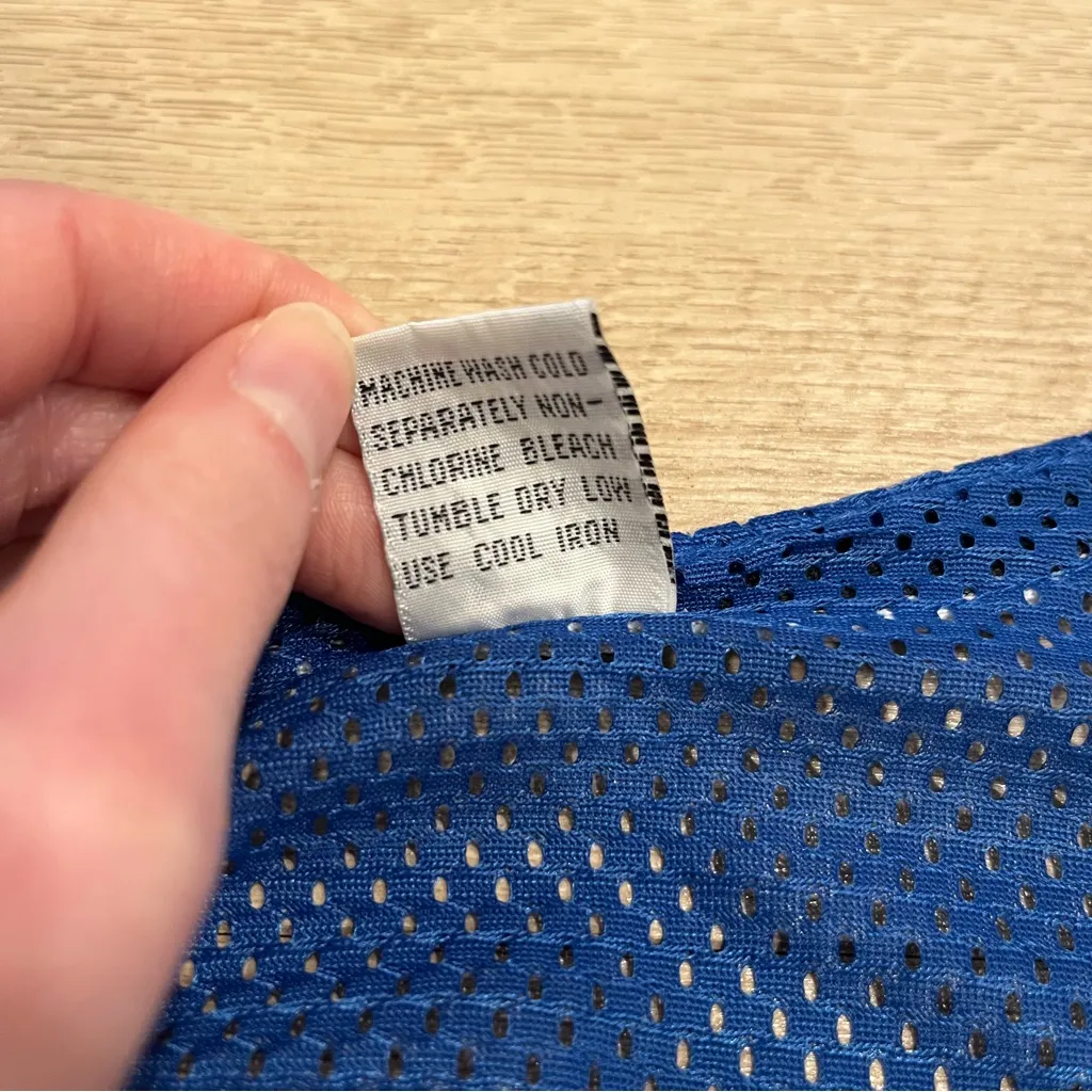 Vintage Genuine Stuff Kentucky Wildcats Mesh Jersey Size Boys L/S Women’s Blue - Image 6