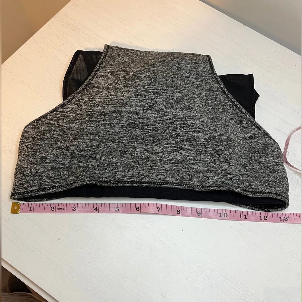 Free People Movement High Neck Mesh Layered Sports Bra Sz S - Image 3