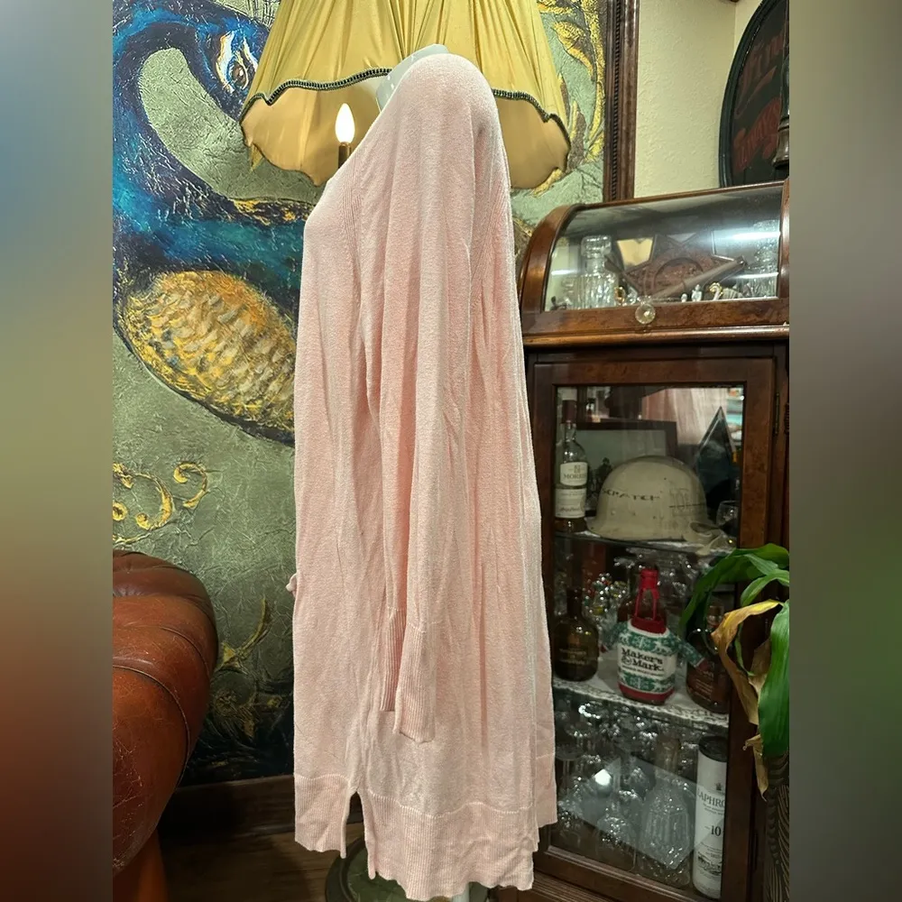 Ava & Viv Pink Cardigan Sweater - Image 5