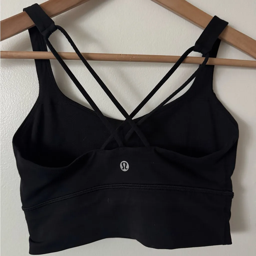 Lululemon 4 Free To Be Bra Long Line in Black - Image 4