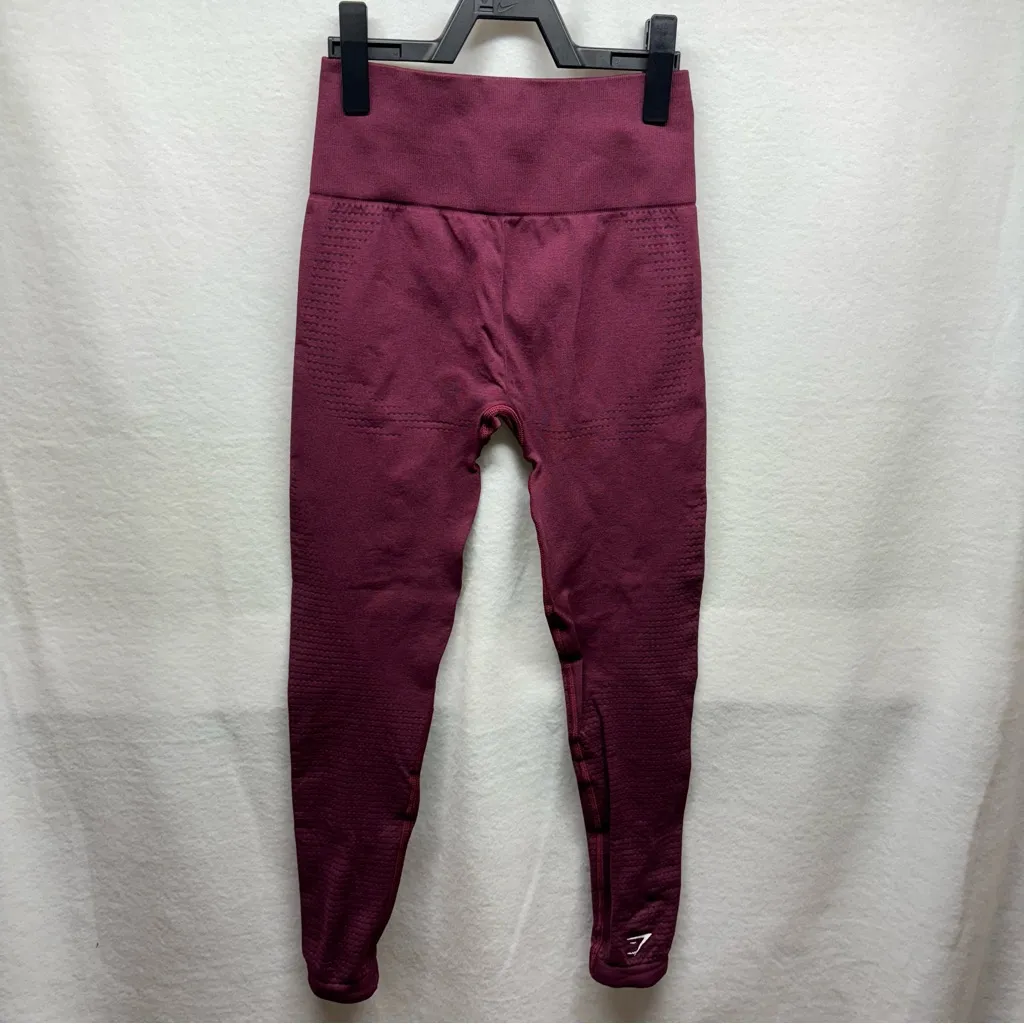 Gymshark‎ Deep Red Leggings - Image 4
