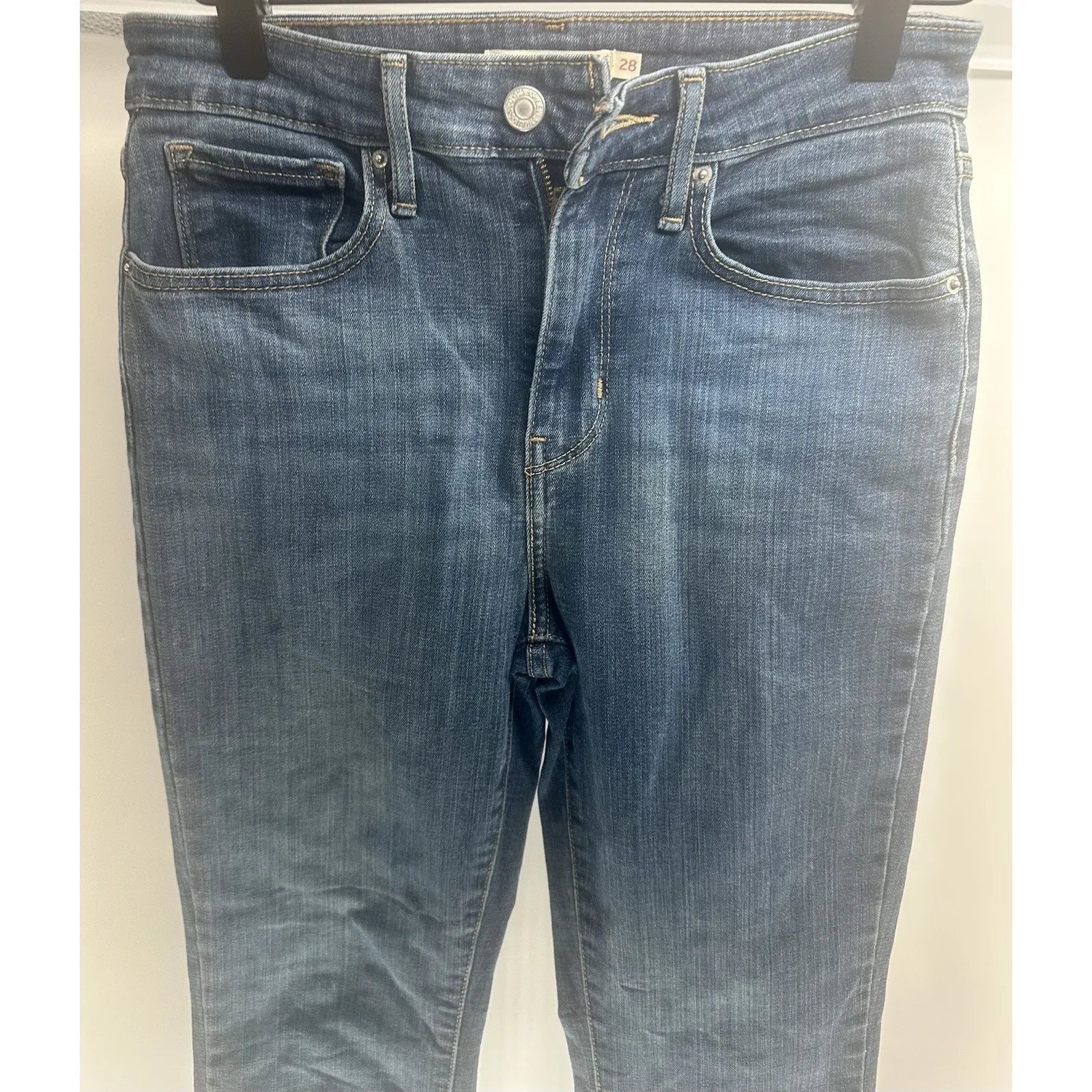 Levi`s 725 Bootcut High Rise Bootcut ‎ Jeans Blue size 28 - Image 3