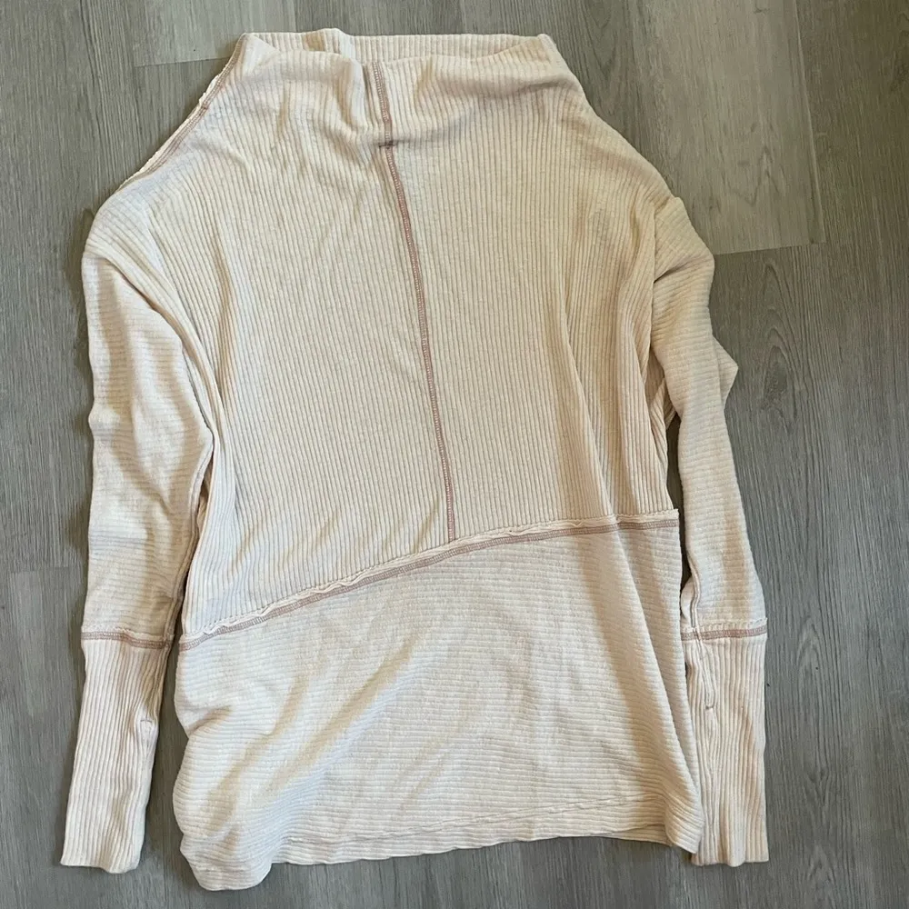 Londontown Light Beige Long Sleeve Thermal Top size XS Cream - Image 14