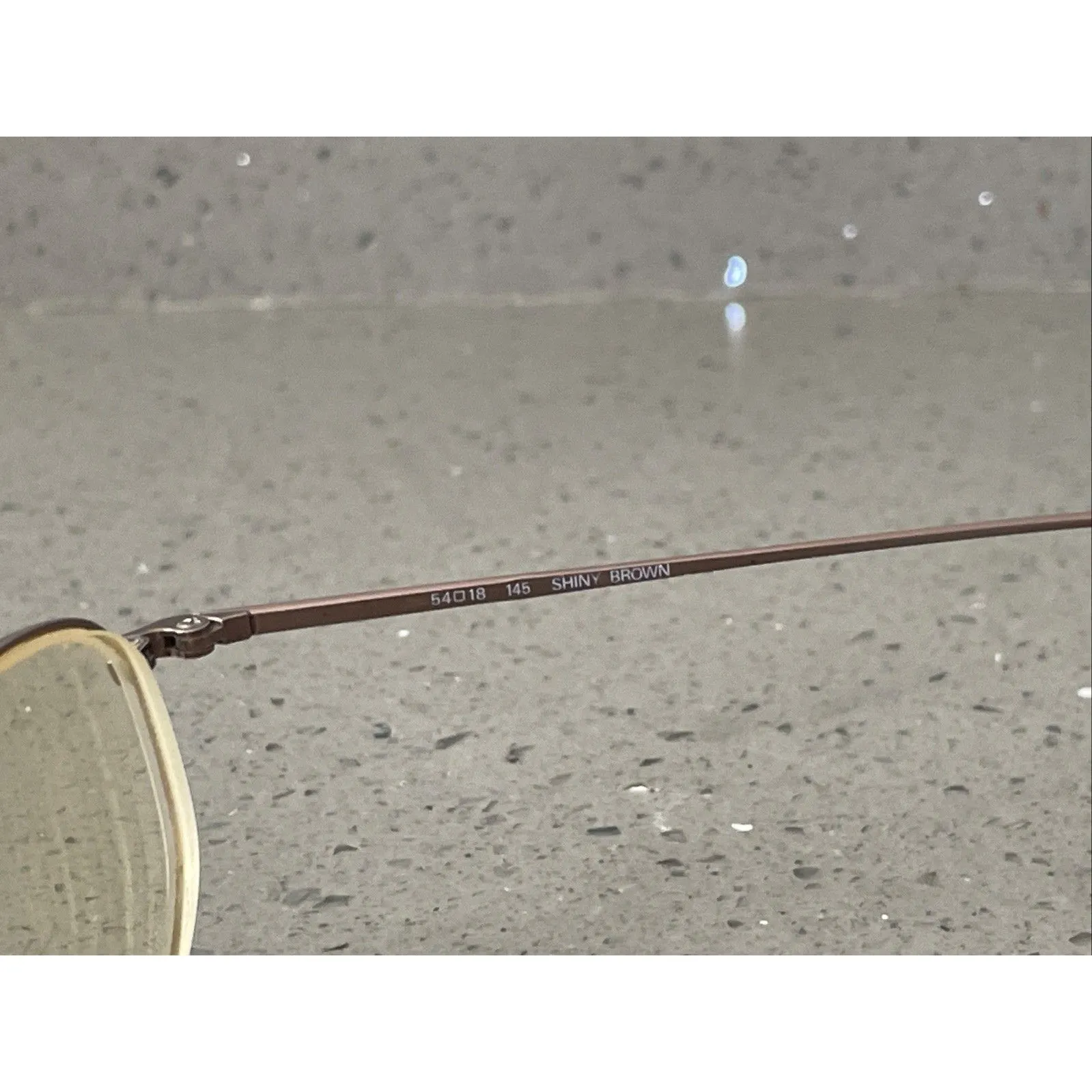 Flexon by Marchon 600 Eyeglasses Frames Only Full Rim 54[]18 145 Shiny Brown - Image 6