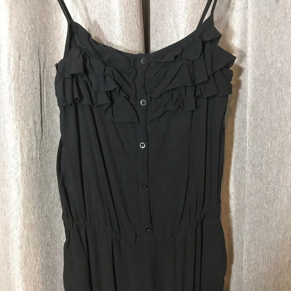 FNCY Black Cute Loose Sleeveless Capri Romper Size M - Image 10