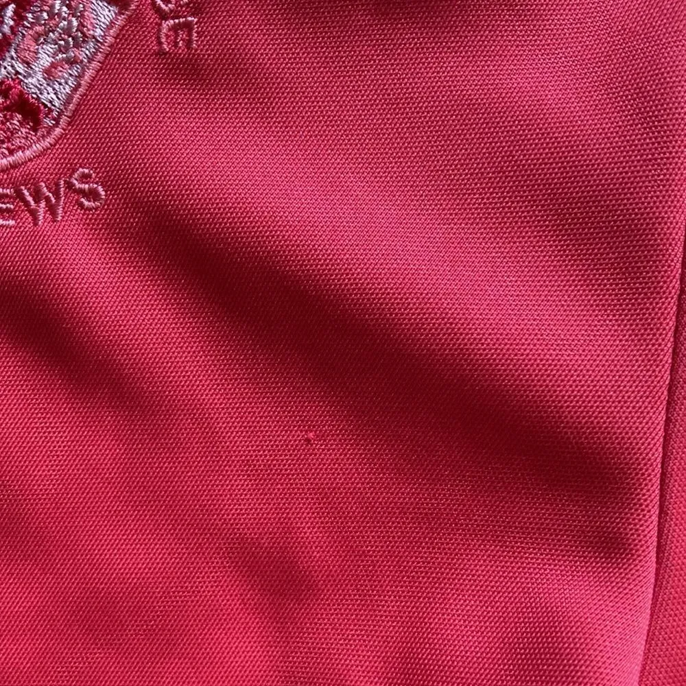 Nike Golf Dri-FIT Old Course St. Andrews Women’s Polo Shirt Medium Pink Like New - Image 4