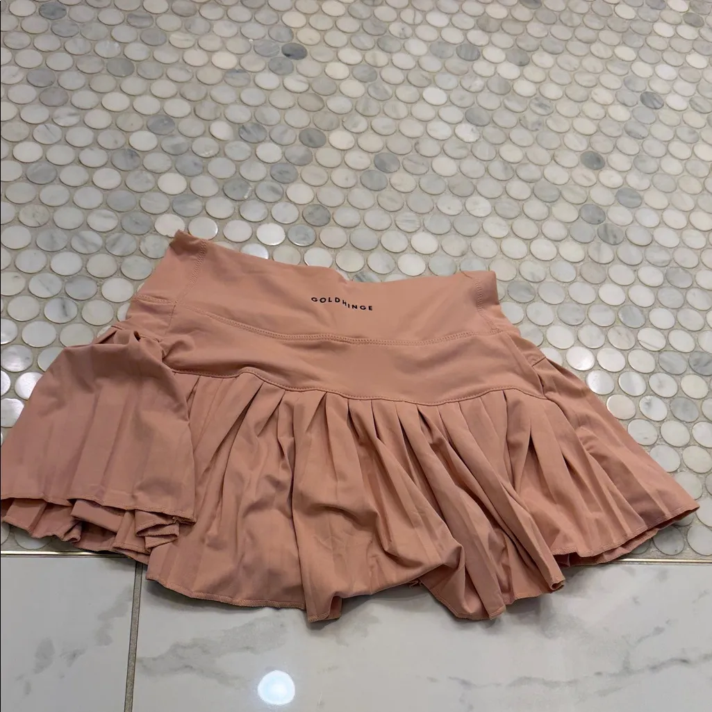 Women’s Blush Goldhinge Skirt Pink Size XS - Image 2