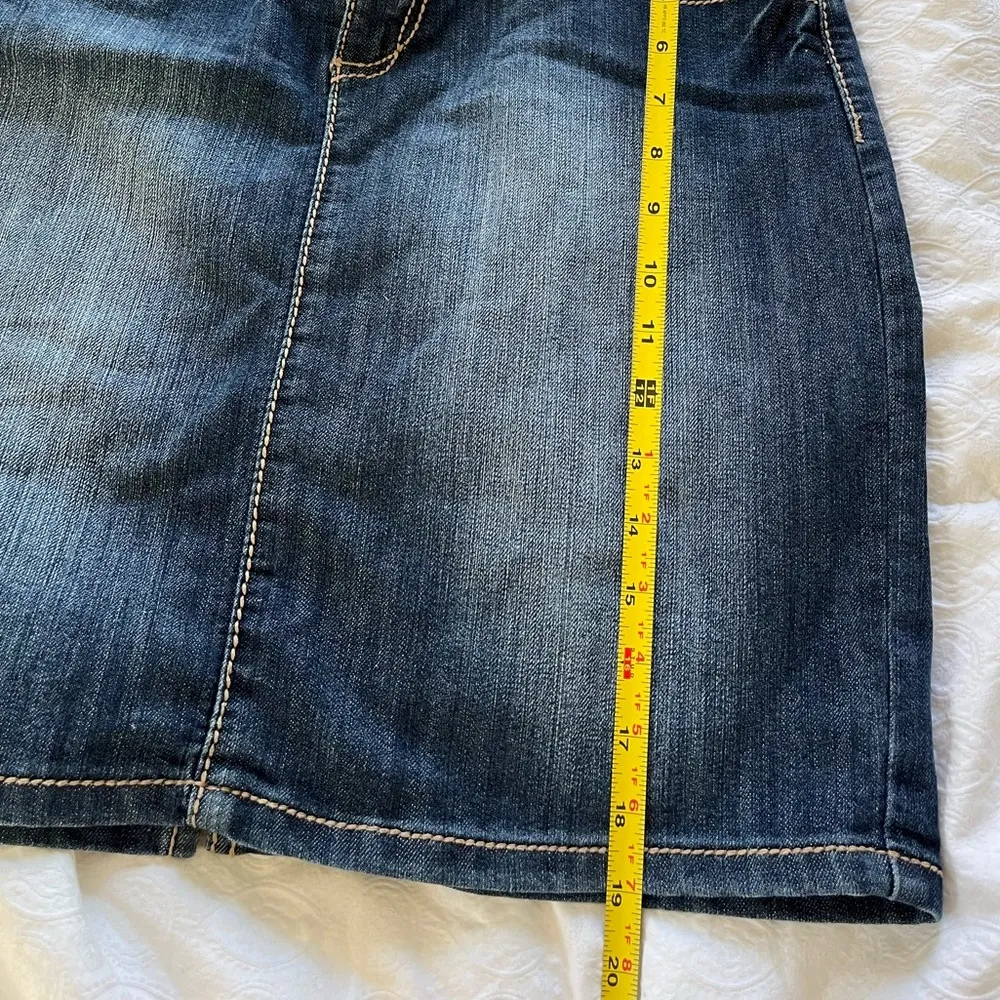 Jean skirt earl jeans Blue Size 12 - Image 4