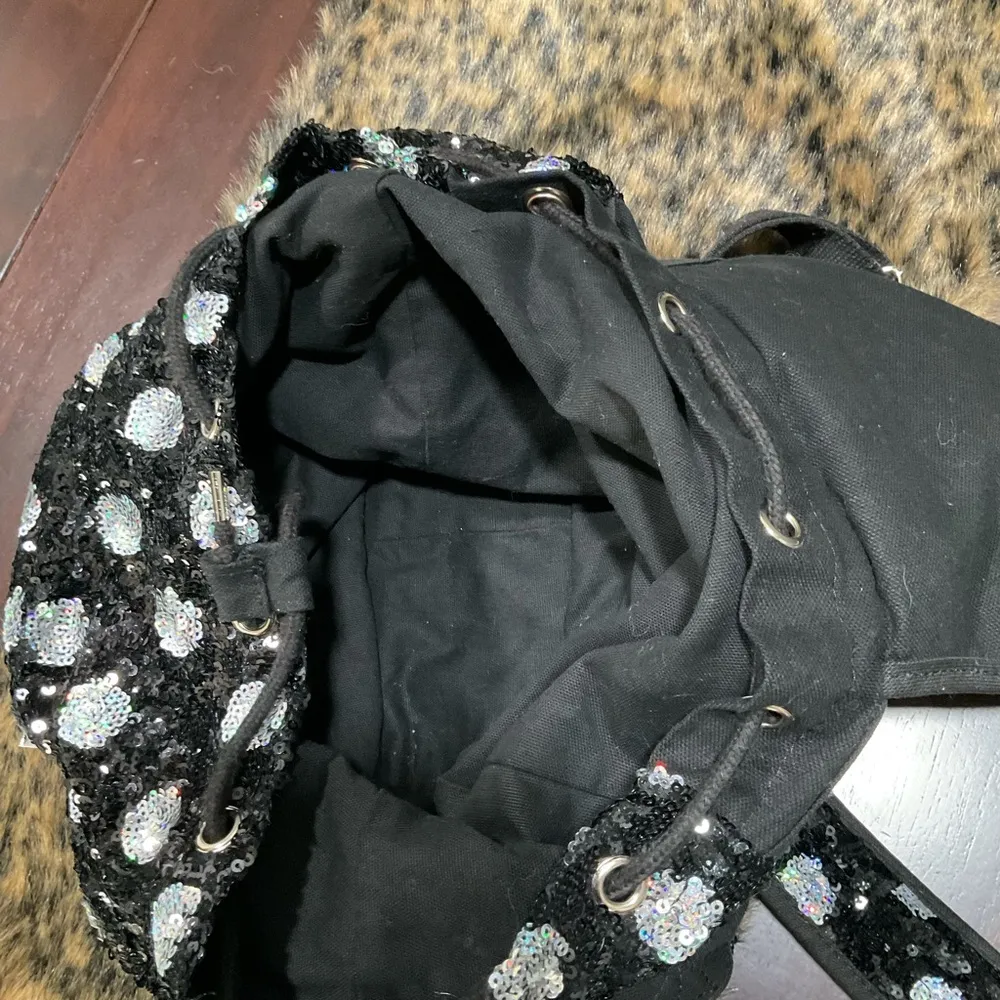 PINK BY VS SEQUINS POLKA DOT BACKPACK - Image 7