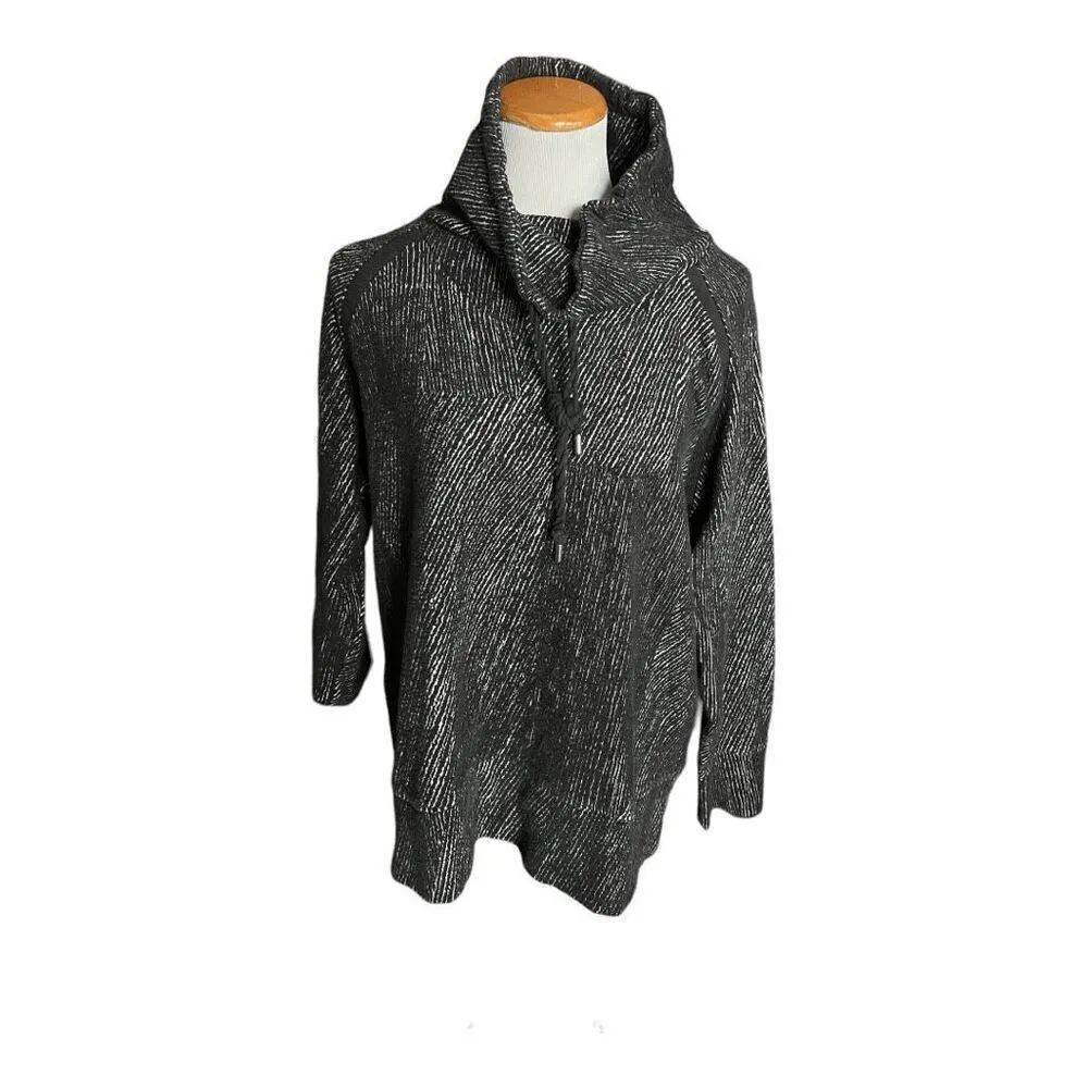 Womens Kirklands Signature Jacquard Swirl Cowl Neck Pullover Sweater - Sz XXL - Image 2