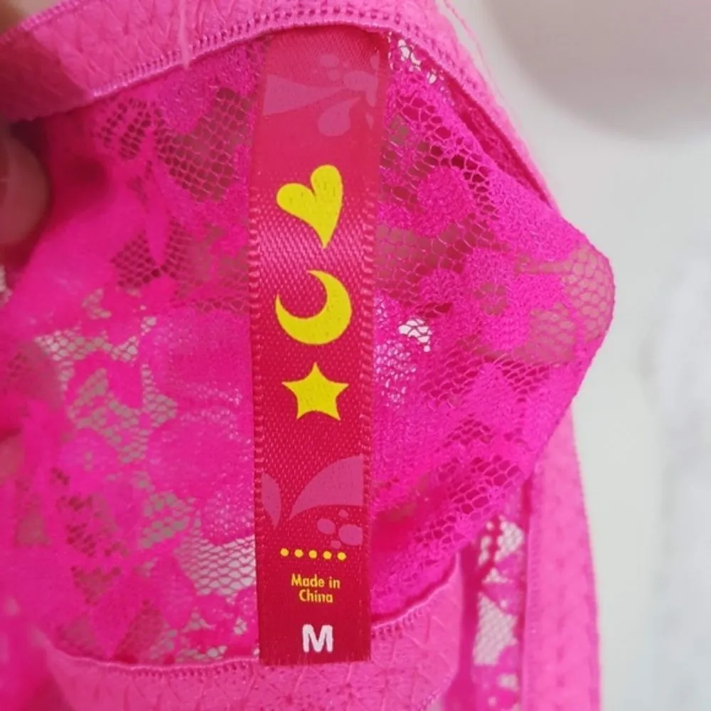 Charlotte Russe Lace Bandeau Bikini Top Medium NWT - Image 4