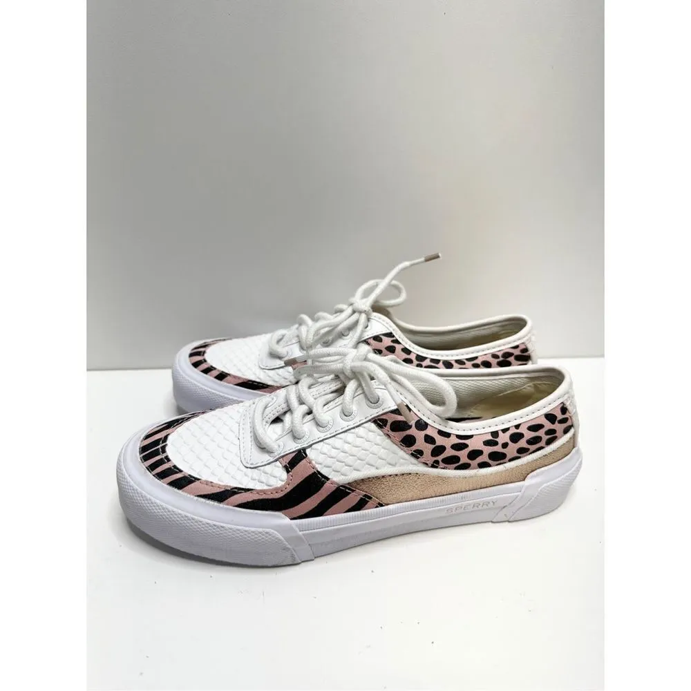 Sperry Shoes Womens Size 6 Soletide Leather Flexible Fashion Sneakers - Image 4