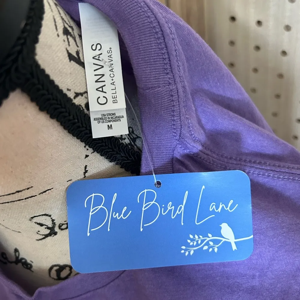 Bella Canvas Clemson Tigers Groovy Tee Short Sleeve Sports Football Sz Med NWT - Image 3