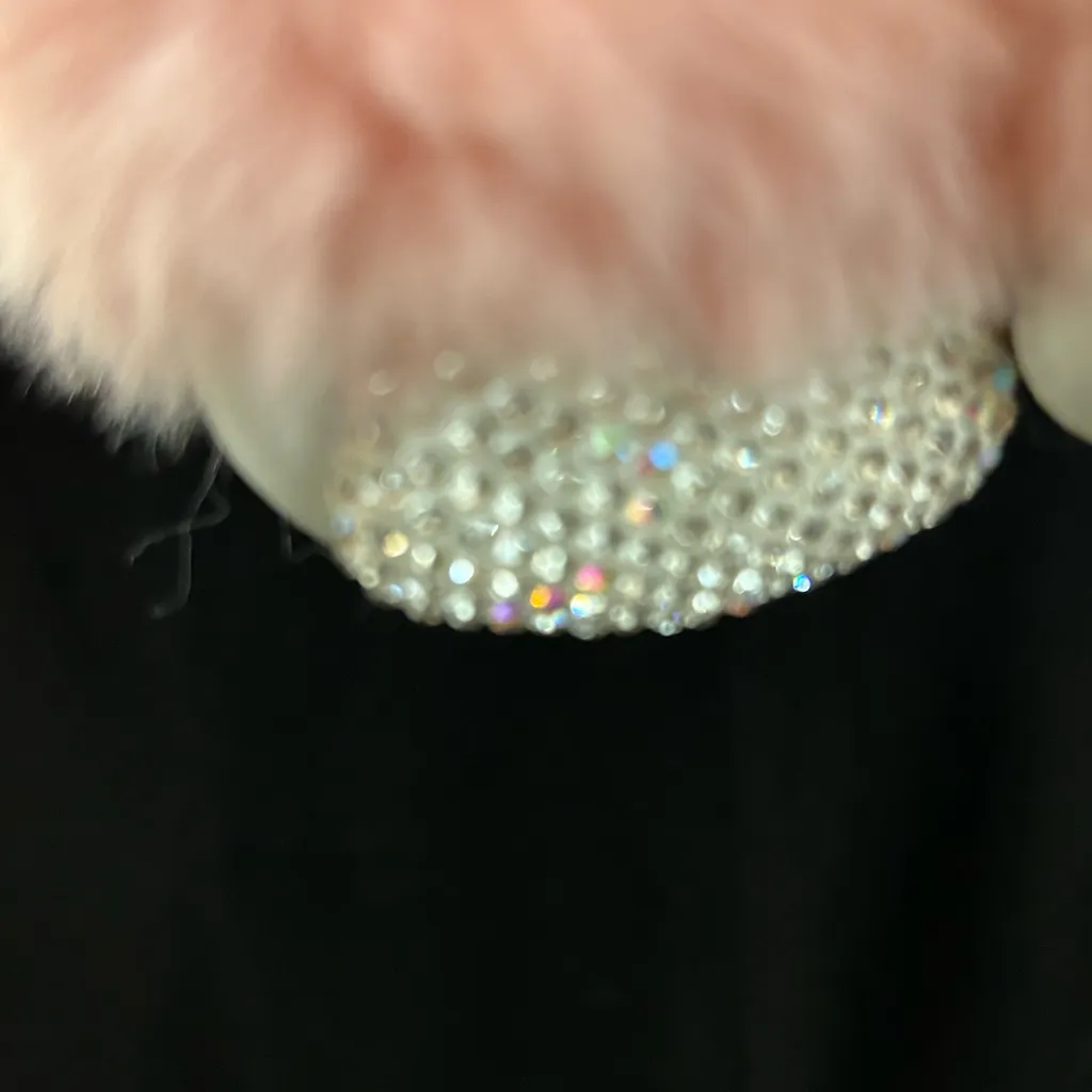 Crystal Paw Rabbit crossbody bag with Steve Madden Industrial Nylon strap - Image 3