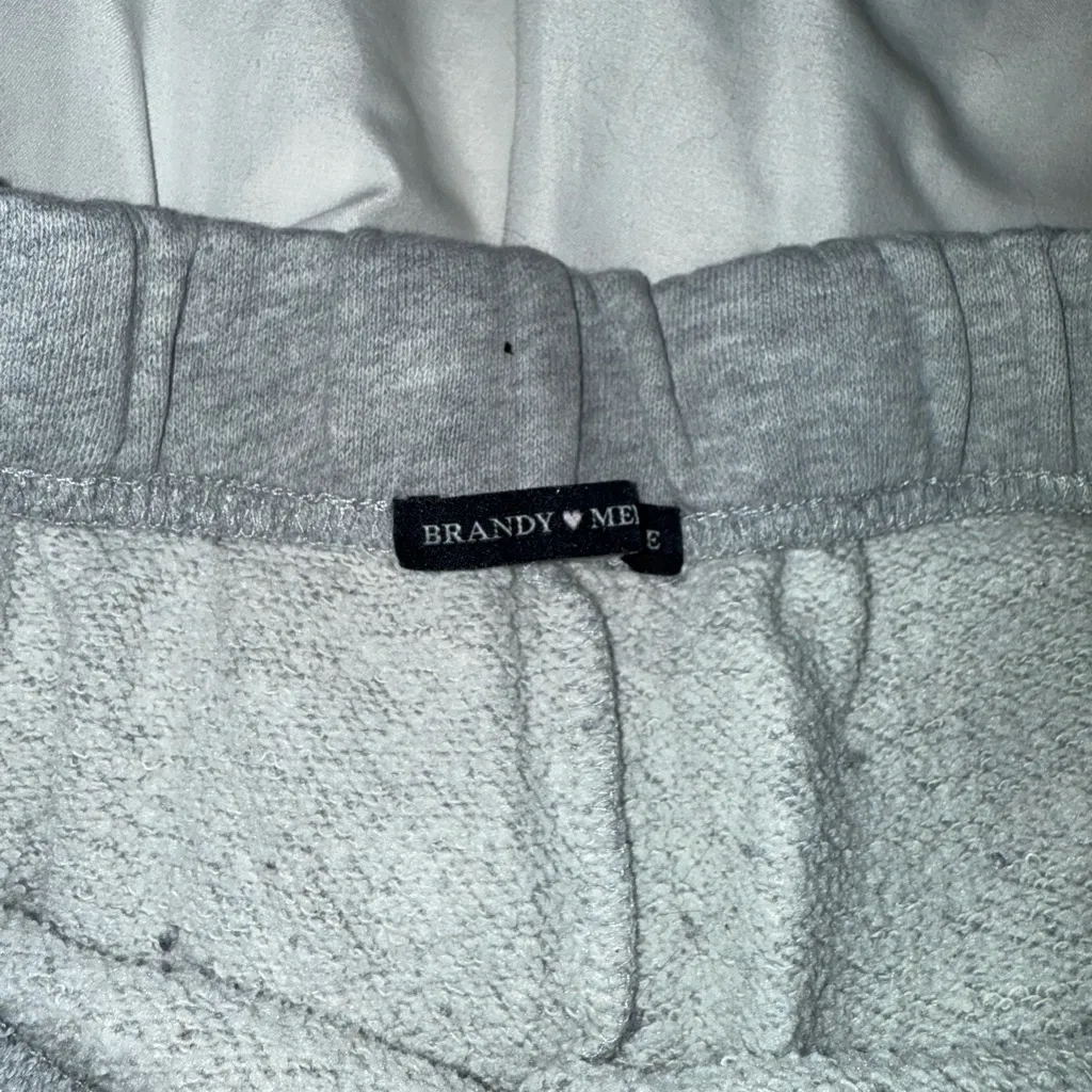 Grey Brandy Melville sweatpants - Image 4
