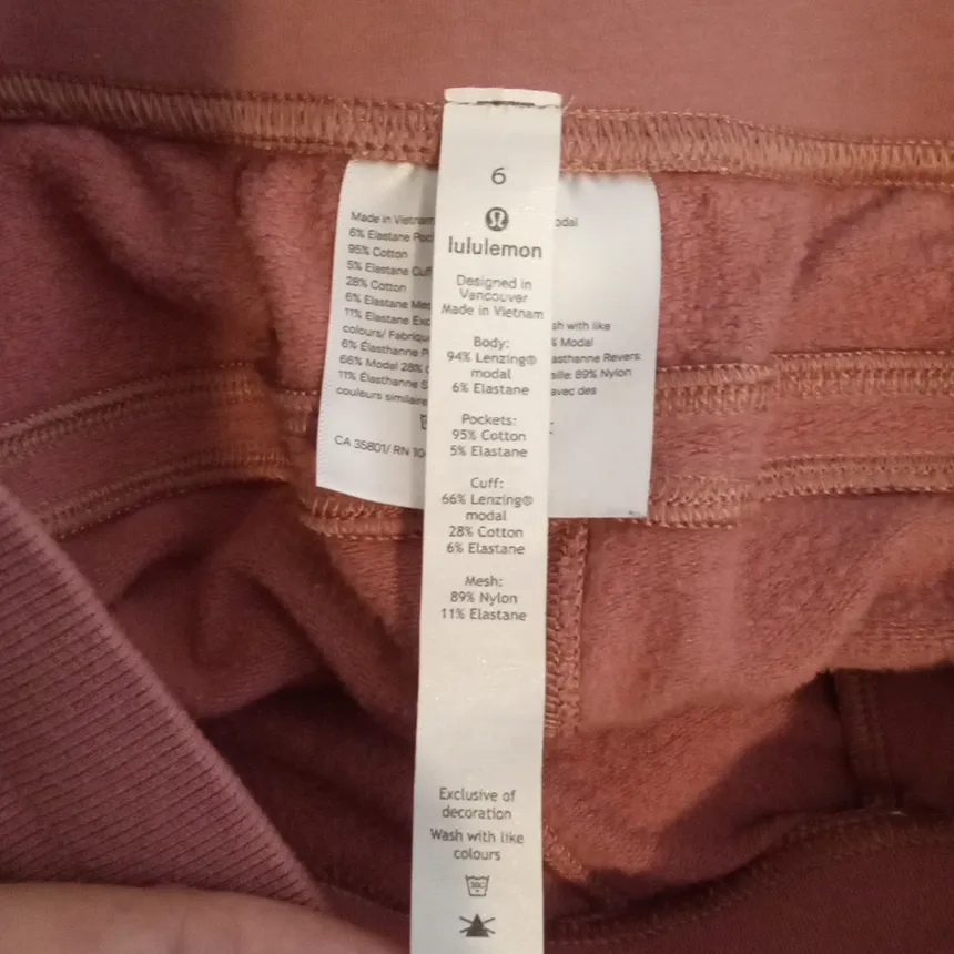 Lululemon Athletica Ready To Rulu High Rise Full Lenght Jogger Womens 6 - Image 2