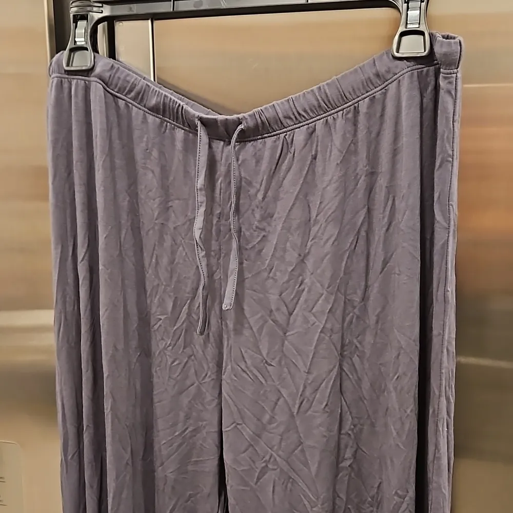 BAREFOOT DREAMS Milk Luxe Jersey Classic Pant ~ Graphite Gray Large L NWOT - Image 8