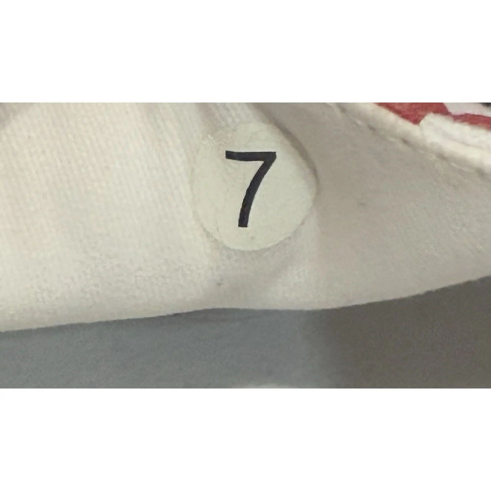 Vionic Red‎ Checkerboard Slip-On Sneakers Women's 7 Orthotic Comfort Shoes - Image 7