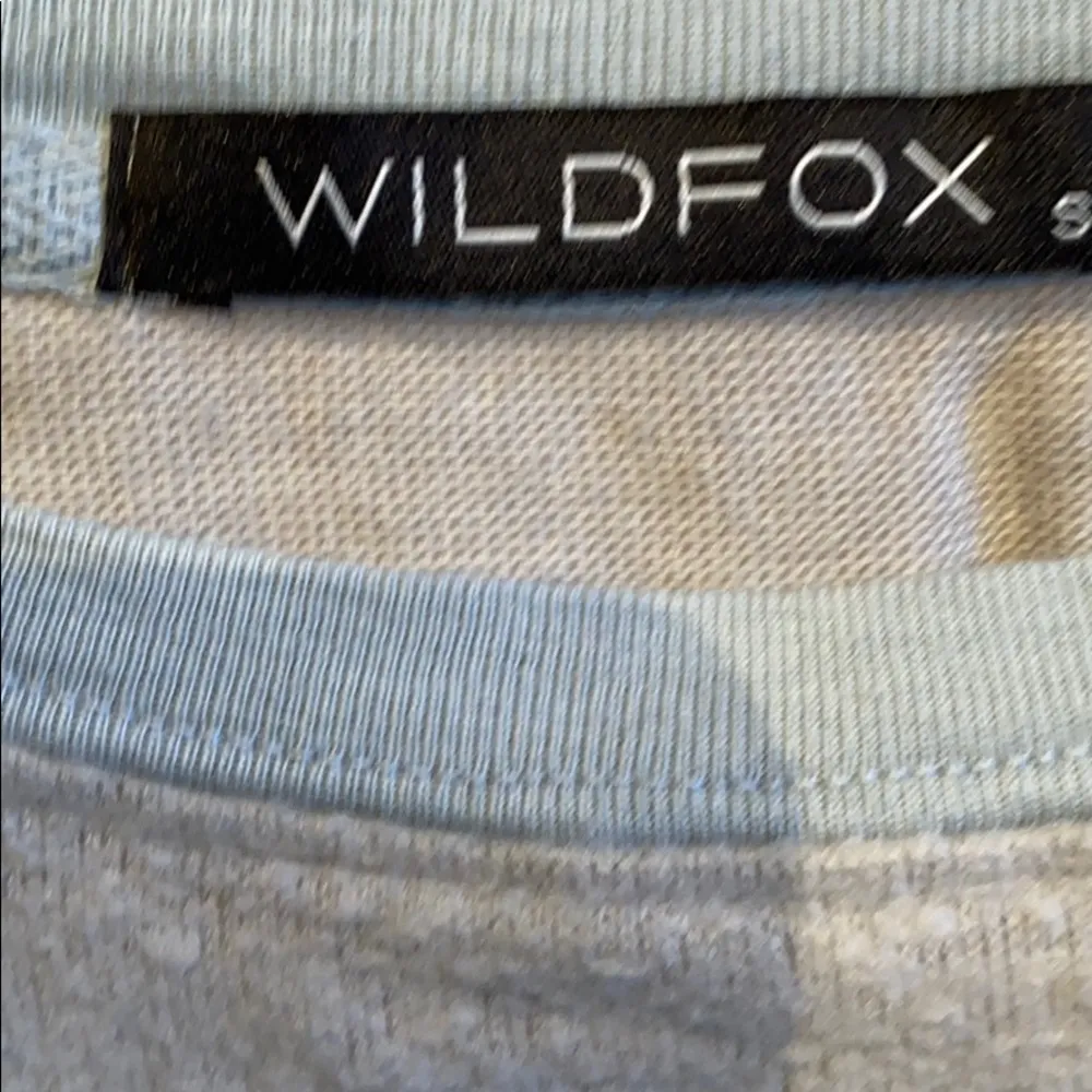 Wildfox baggy beach Geisha Gray sweatshirt - Image 5