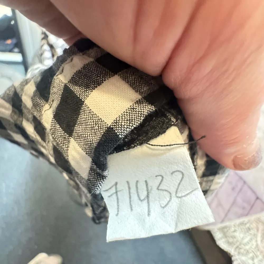 NWT Pleione Gingham Dress missing size tag sample size medium or large - Image 7