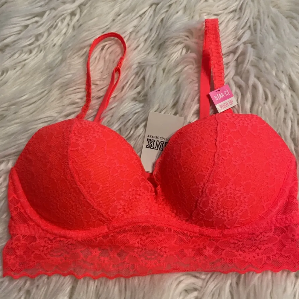PINK LACE BRALETTE brand new with tag see all photos size S - Image 12