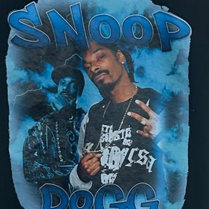 Snoop Dog Black Tee size S - Image 6