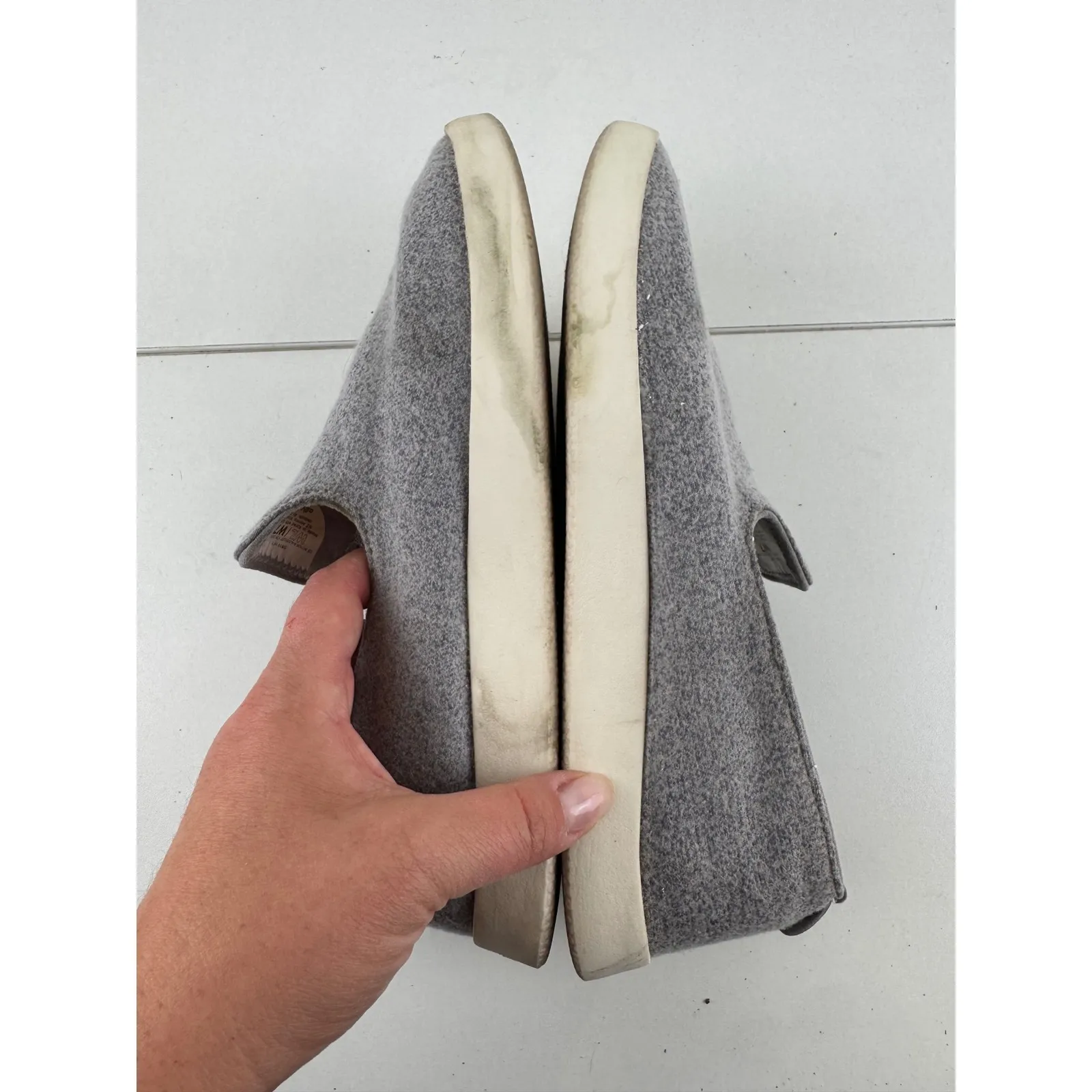 Allbirds Wool Loungers Womens Gray Slip On Loafers Shoes Size‎ W7 - Image 8