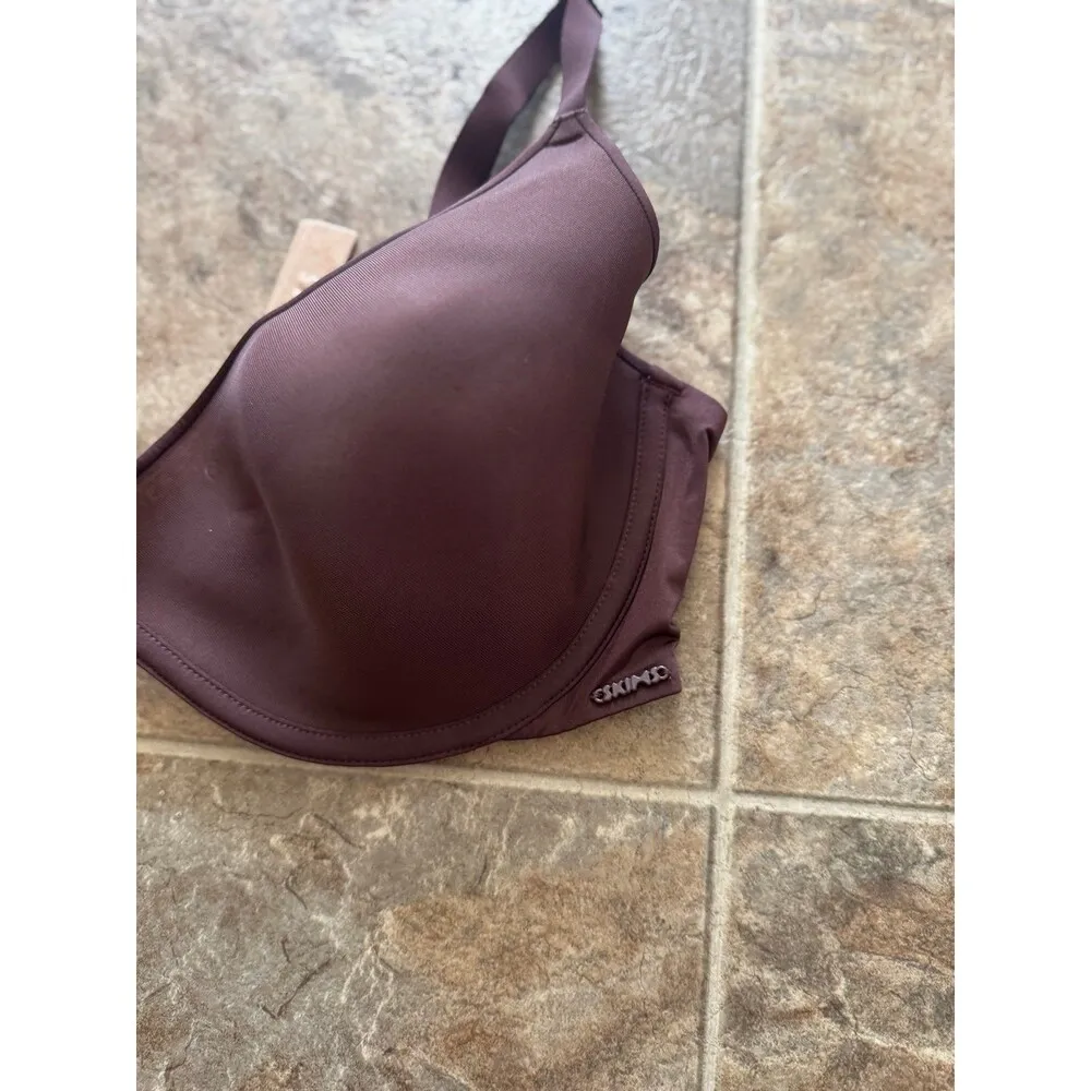 Skims Weightless Scoop Bra Cocoa Size 40D - Image 4