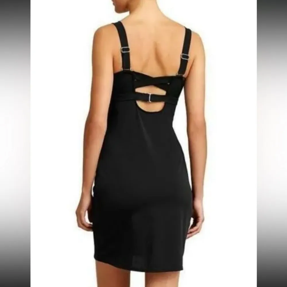 Athleta Black Pura Swim Beach Travel Black Dress - Image 3